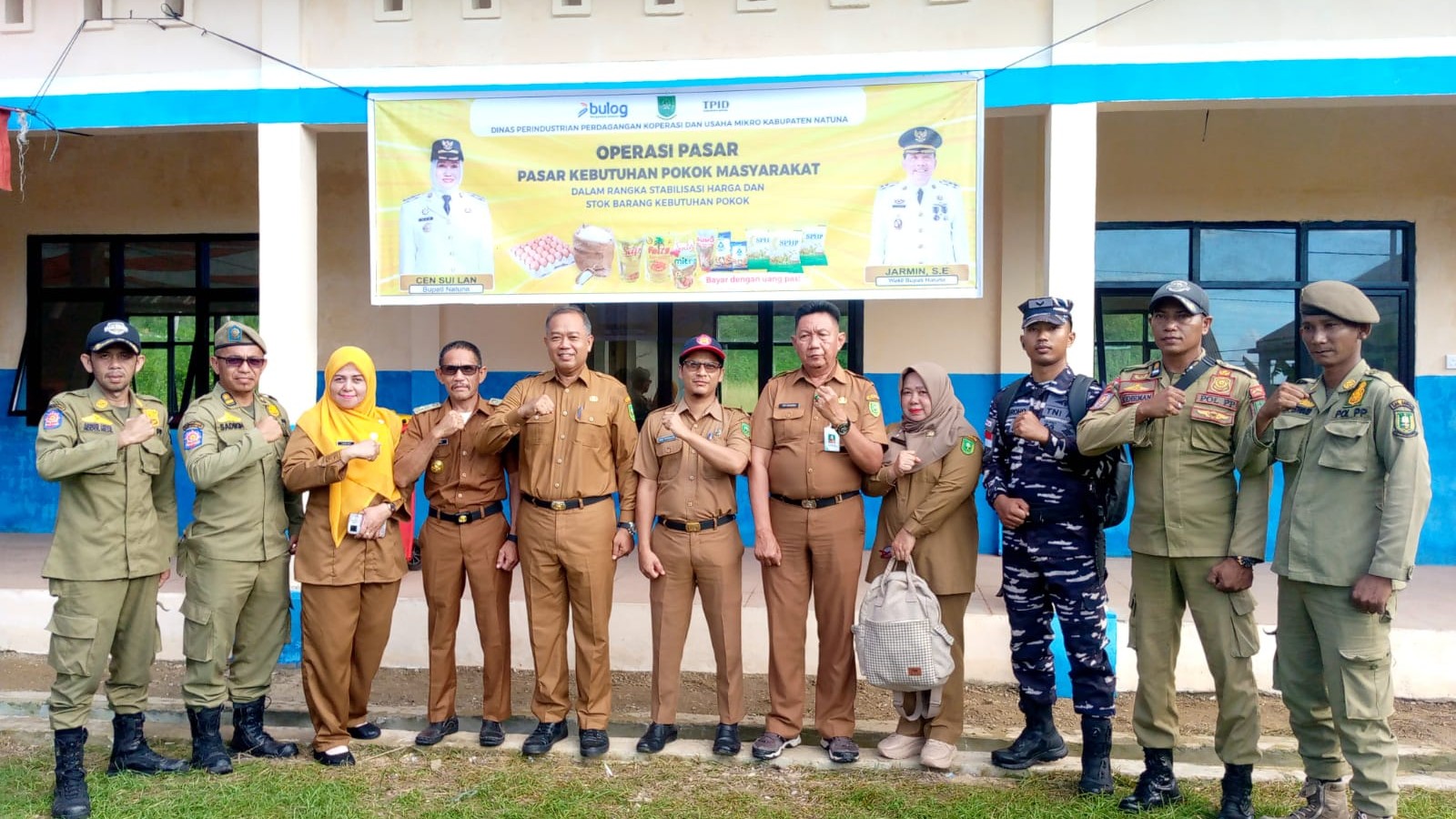 Operasi Pasar Murah Stabilisasi Harga di Desa Selaut